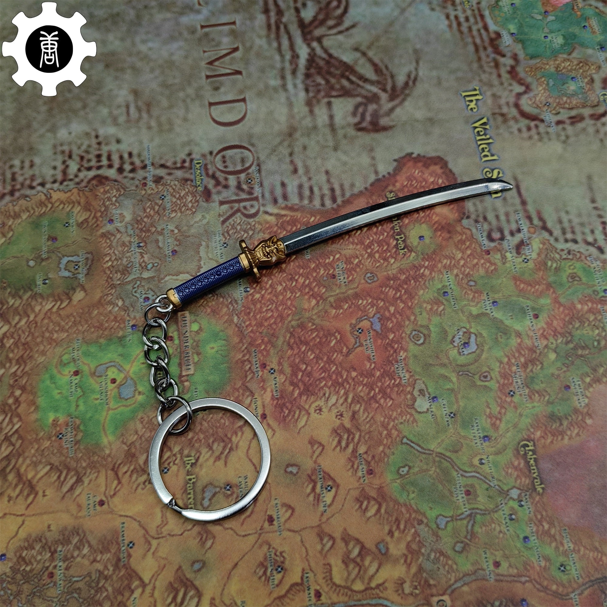 Val Onimaru Kunitsuna Katana Keychain Metal Pendant - Tophatter Daily Deals