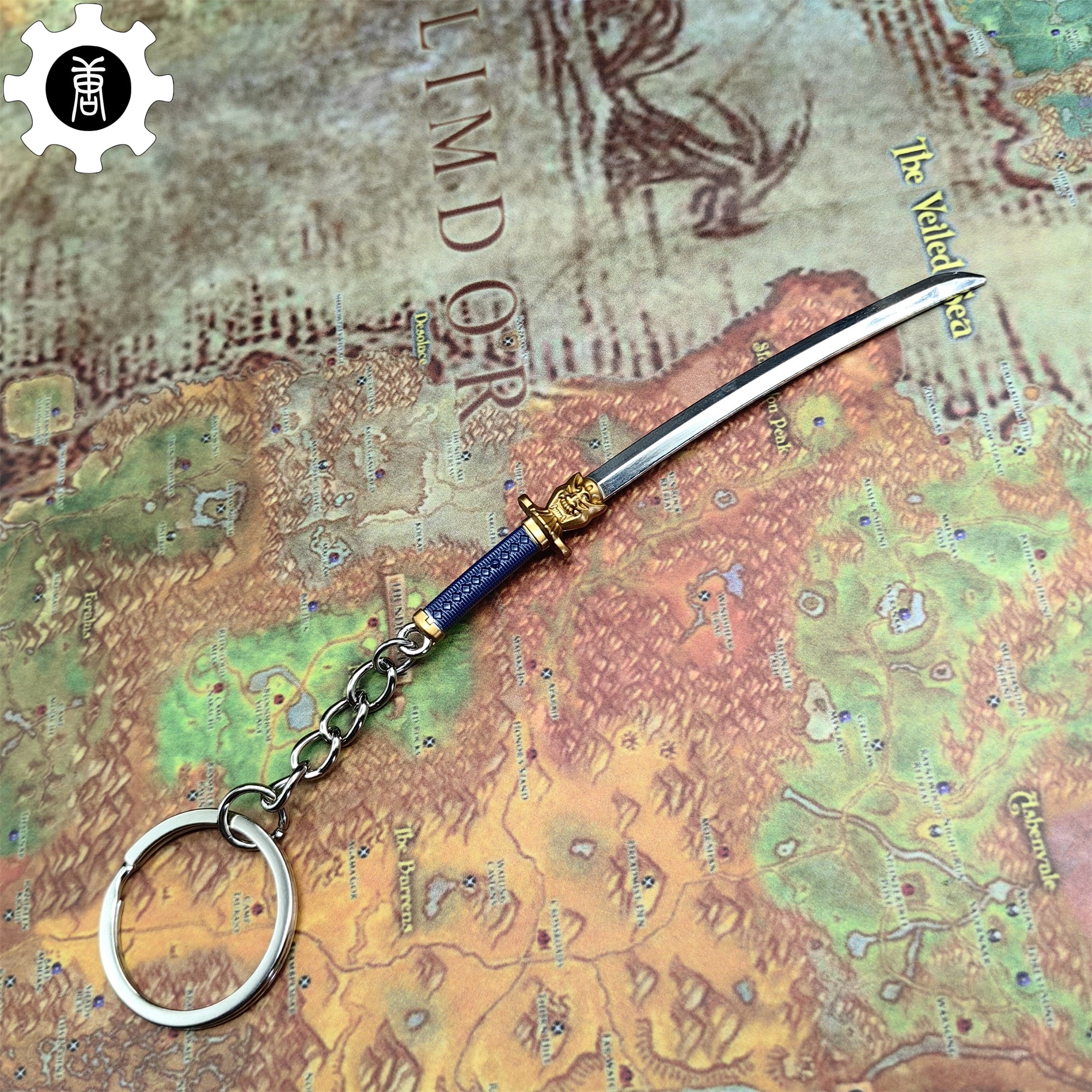 Val Onimaru Kunitsuna Katana Keychain Metal Pendant - Tophatter Daily Deals