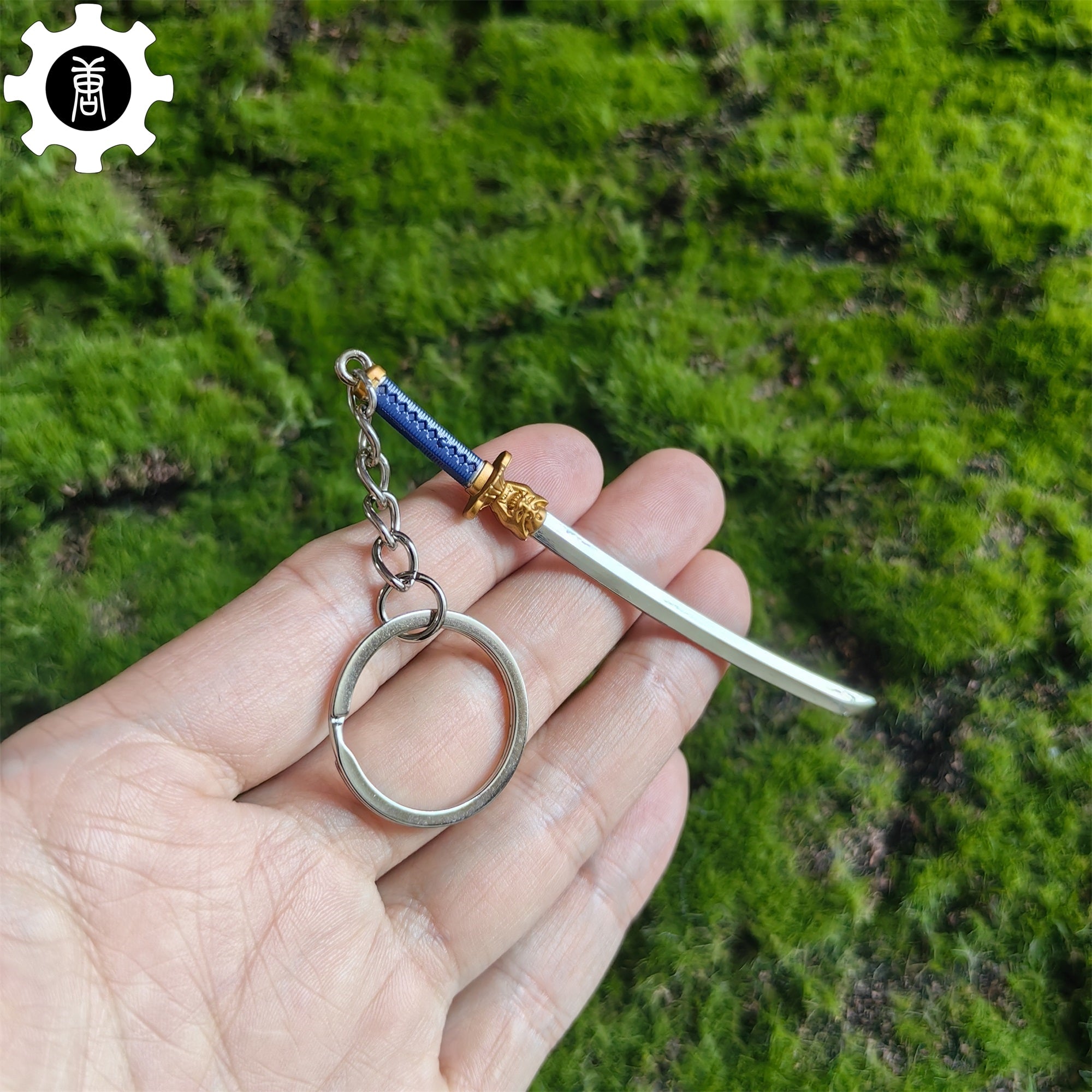 Val Onimaru Kunitsuna Katana Keychain Metal Pendant - Tophatter Daily Deals