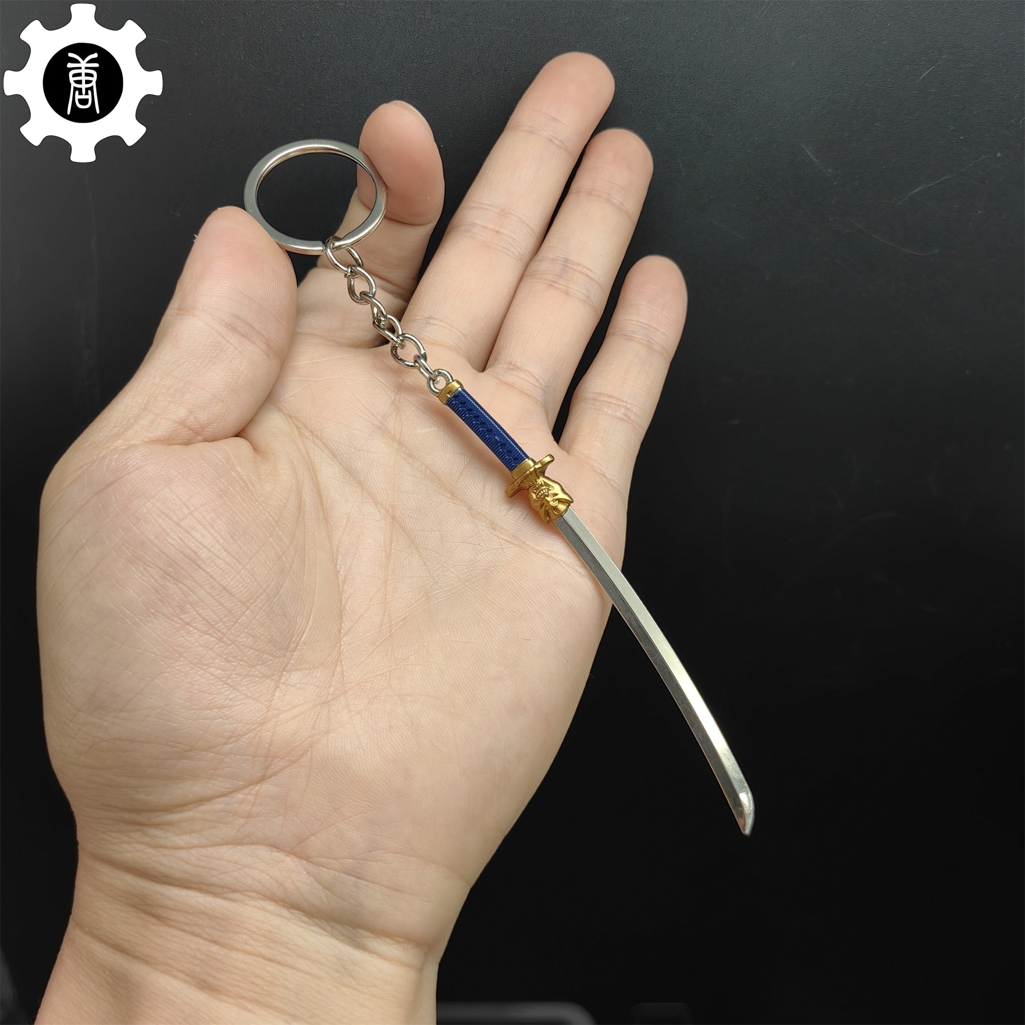 Val Onimaru Kunitsuna Katana Keychain Metal Pendant - Tophatter Daily Deals