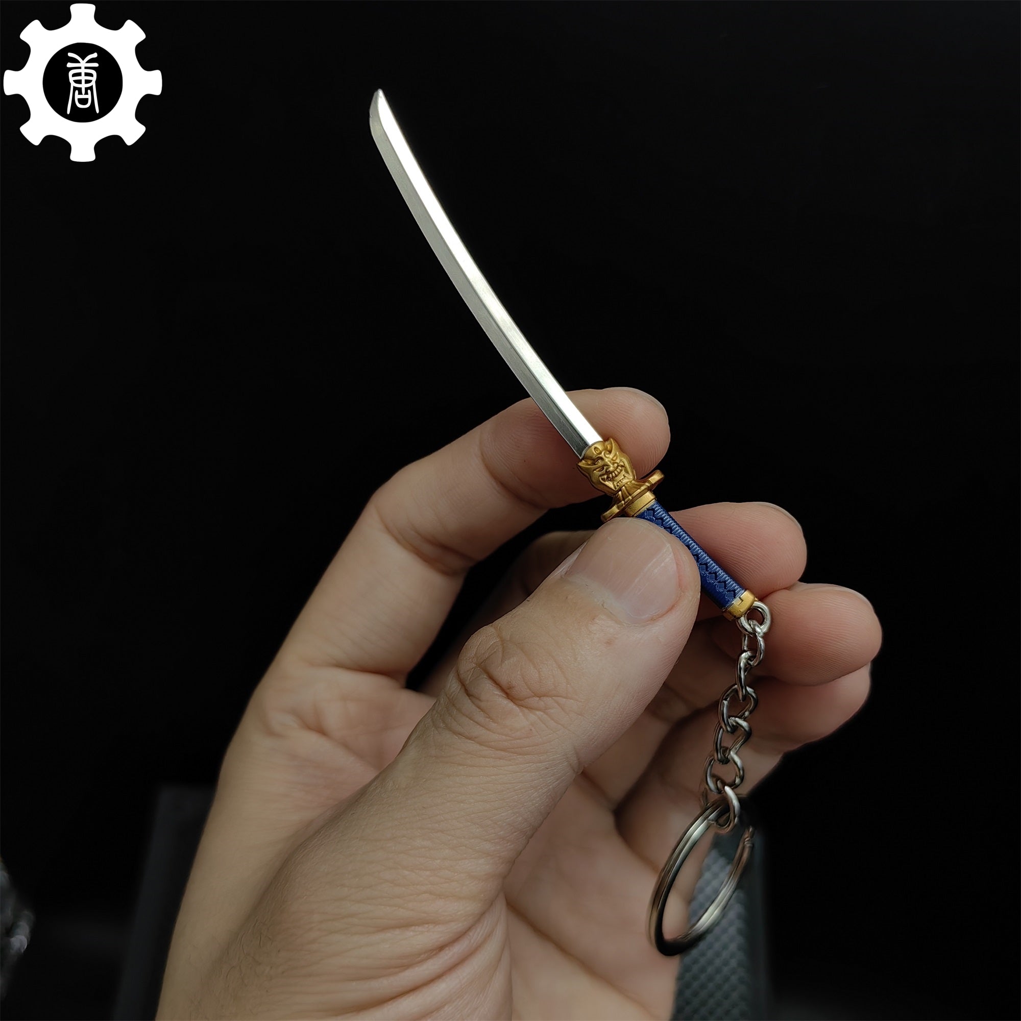 Val Onimaru Kunitsuna Katana Keychain Metal Pendant - Tophatter Daily Deals