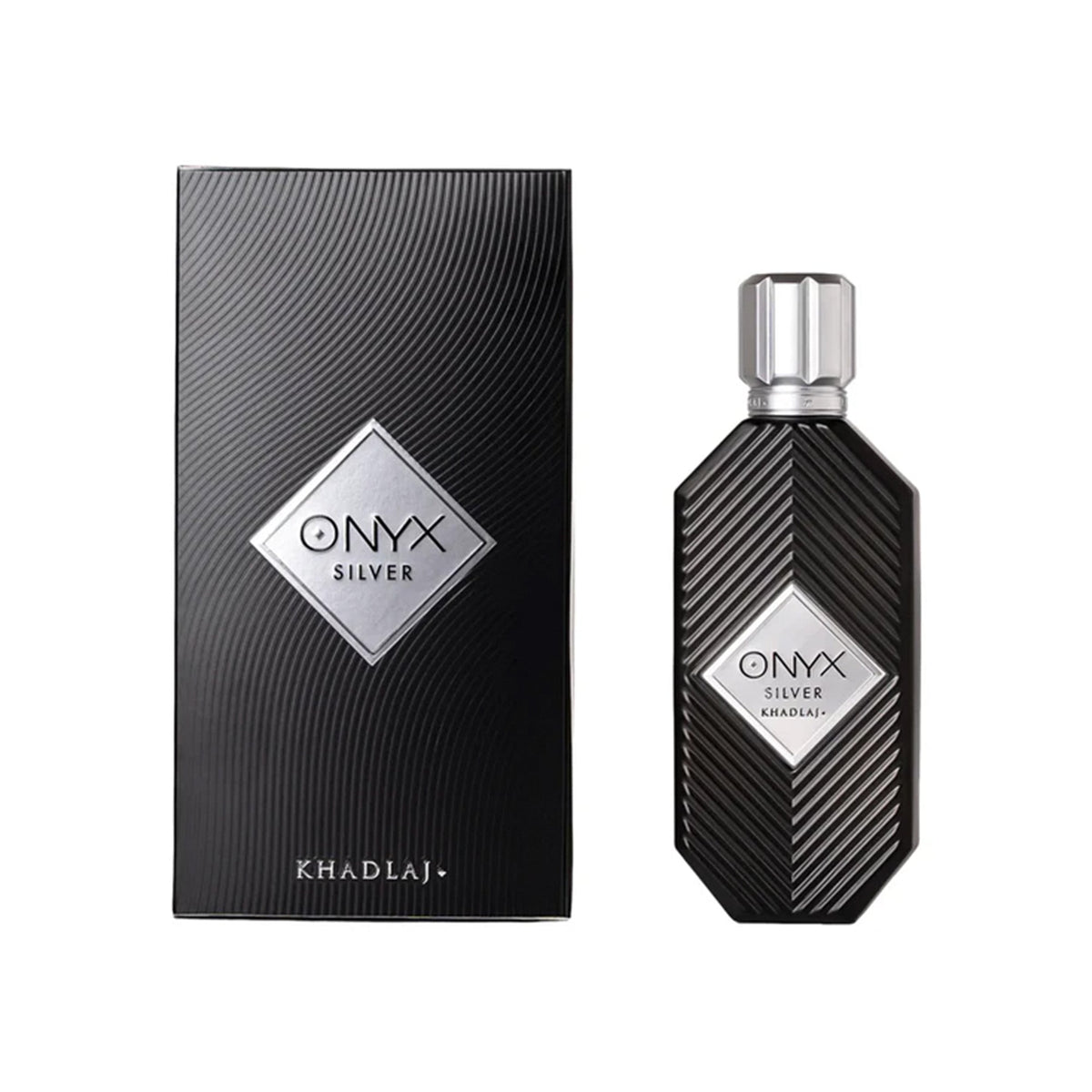 Khadlaj Onyx Silver Eau De Parfum 100ml Spray - Tophatter Daily Deals