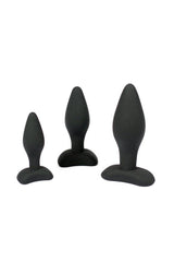 Onyxxx - Tushe Silicone Anal Trainer Kit - Black Sex Toy - Tophatter Daily Deals