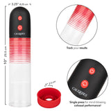 Optimum Series Big Man’s EZ Pump with Clear Cylinder and Red Silicone Base > Pumps > Penis Pumps Electric - Tophatter Daily Deals