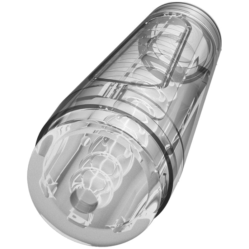 Doc Johnson Optix Crystal Masturbator (Clear) – Transparent Masturbator > Sex Toys For Men > Masturbators > Manual - Tophatter Daily Deals