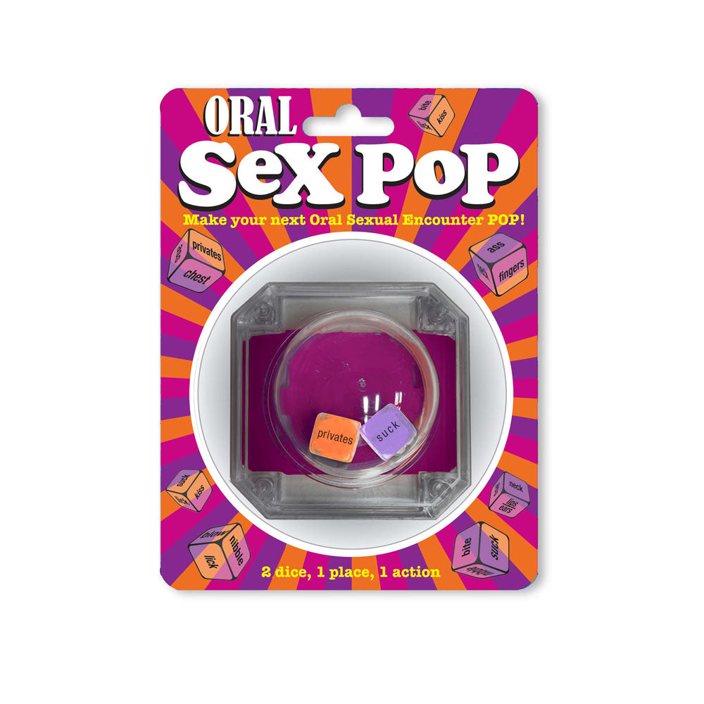 Oral Sex Pop Popping Dice Game for Adventurous Couples > Novelties > Board Games - Tophatter Daily Deals