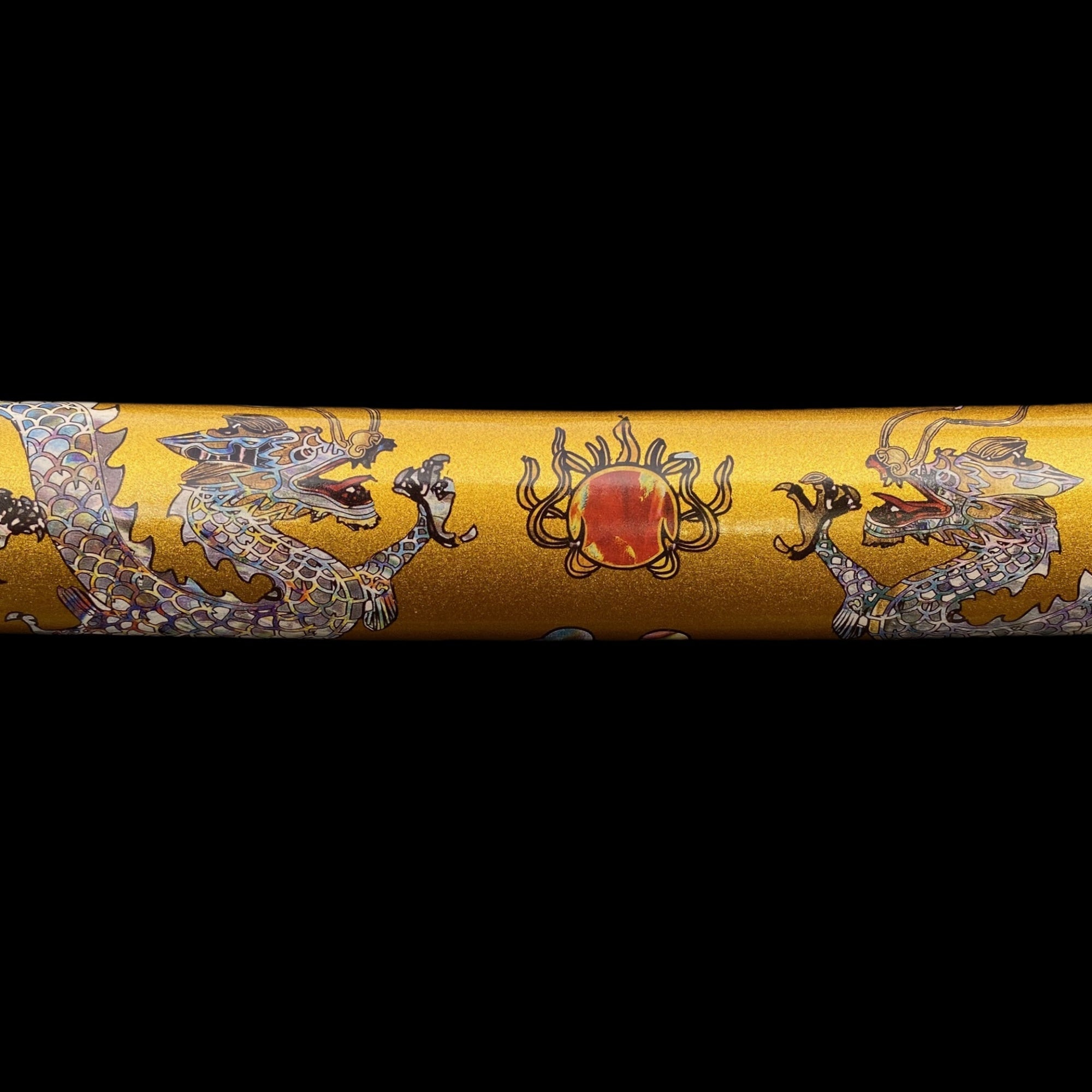 Golden Dragon Katana Samurai Sword - Tophatter Daily Deals