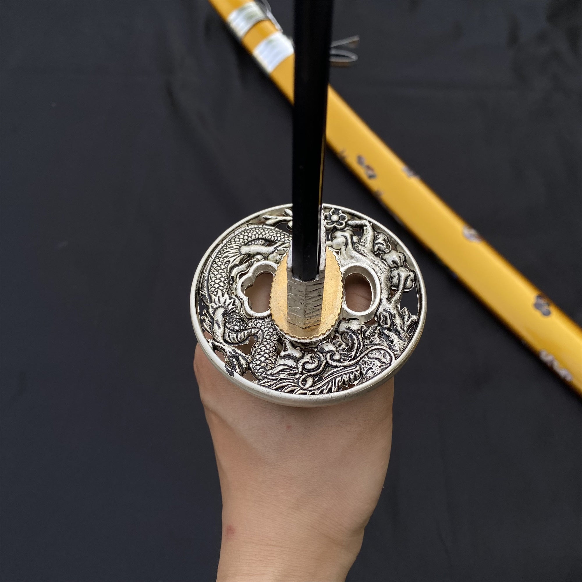 Golden Dragon Katana Samurai Sword - Tophatter Daily Deals