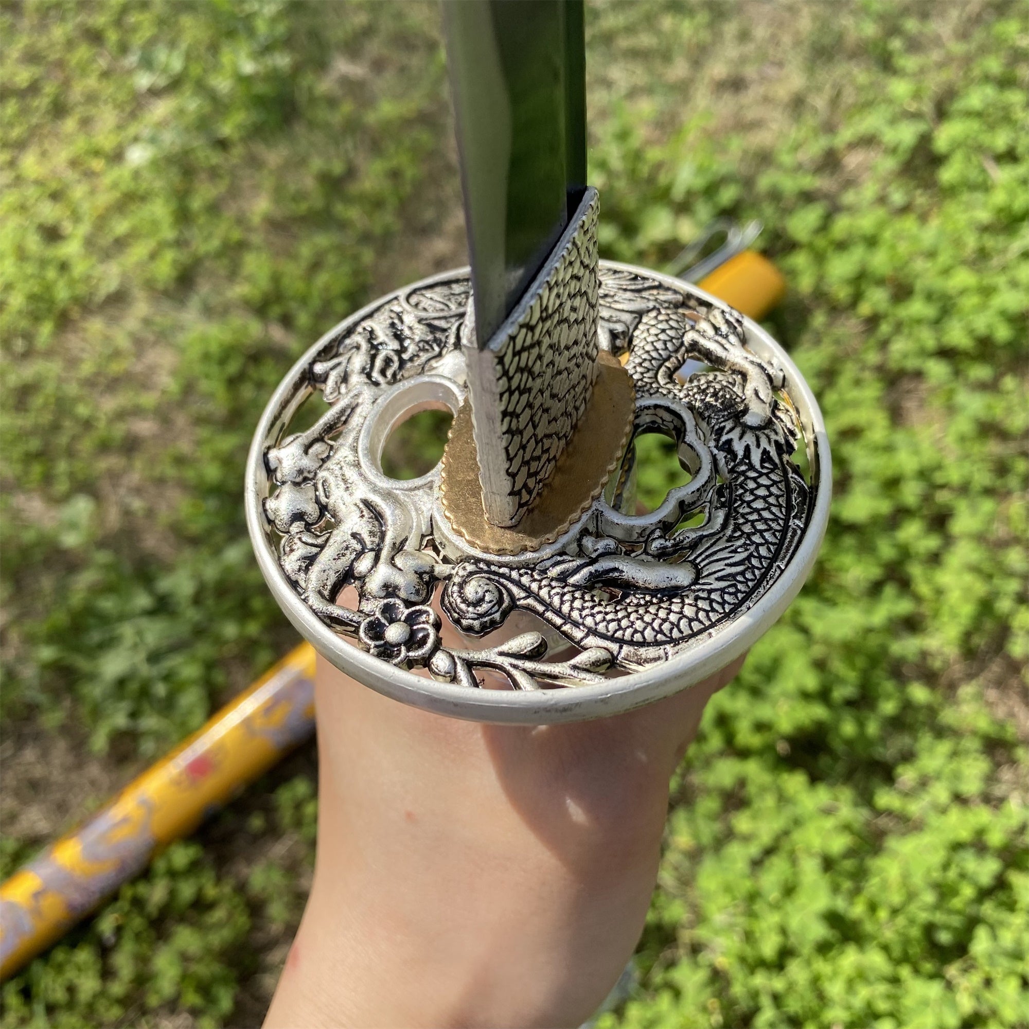 Golden Dragon Katana Samurai Sword - Tophatter Daily Deals