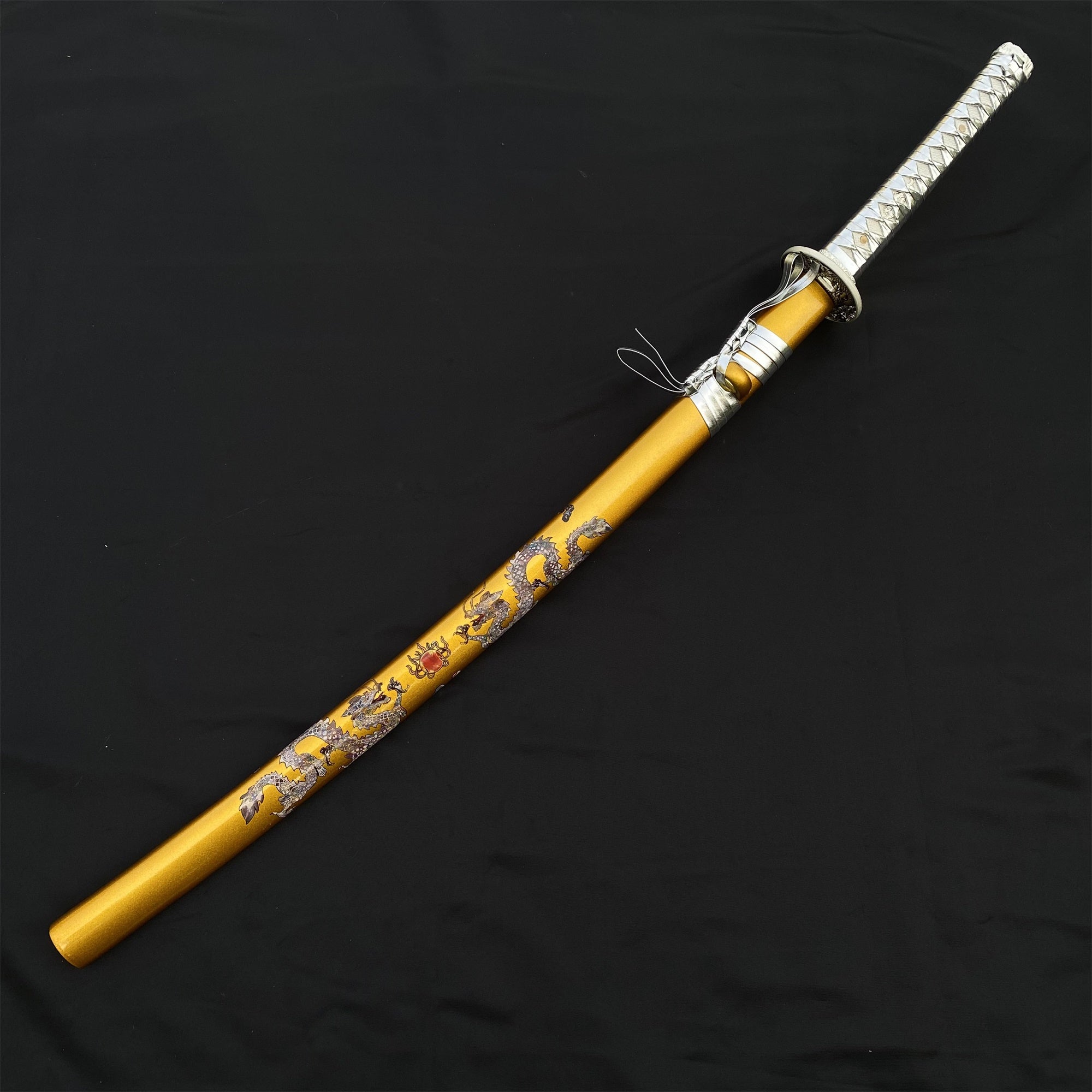 Golden Dragon Katana Samurai Sword - Tophatter Daily Deals