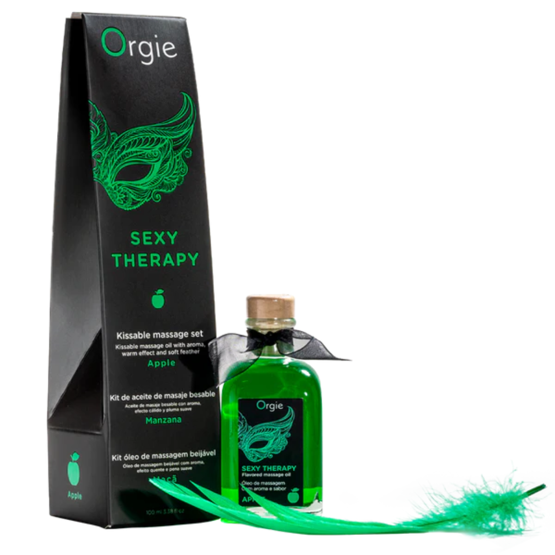 Orgie Sexy Therapy Apple – Kissable Massage Oil 100 ml > Essentials > Massage Oil - Tophatter Daily Deals