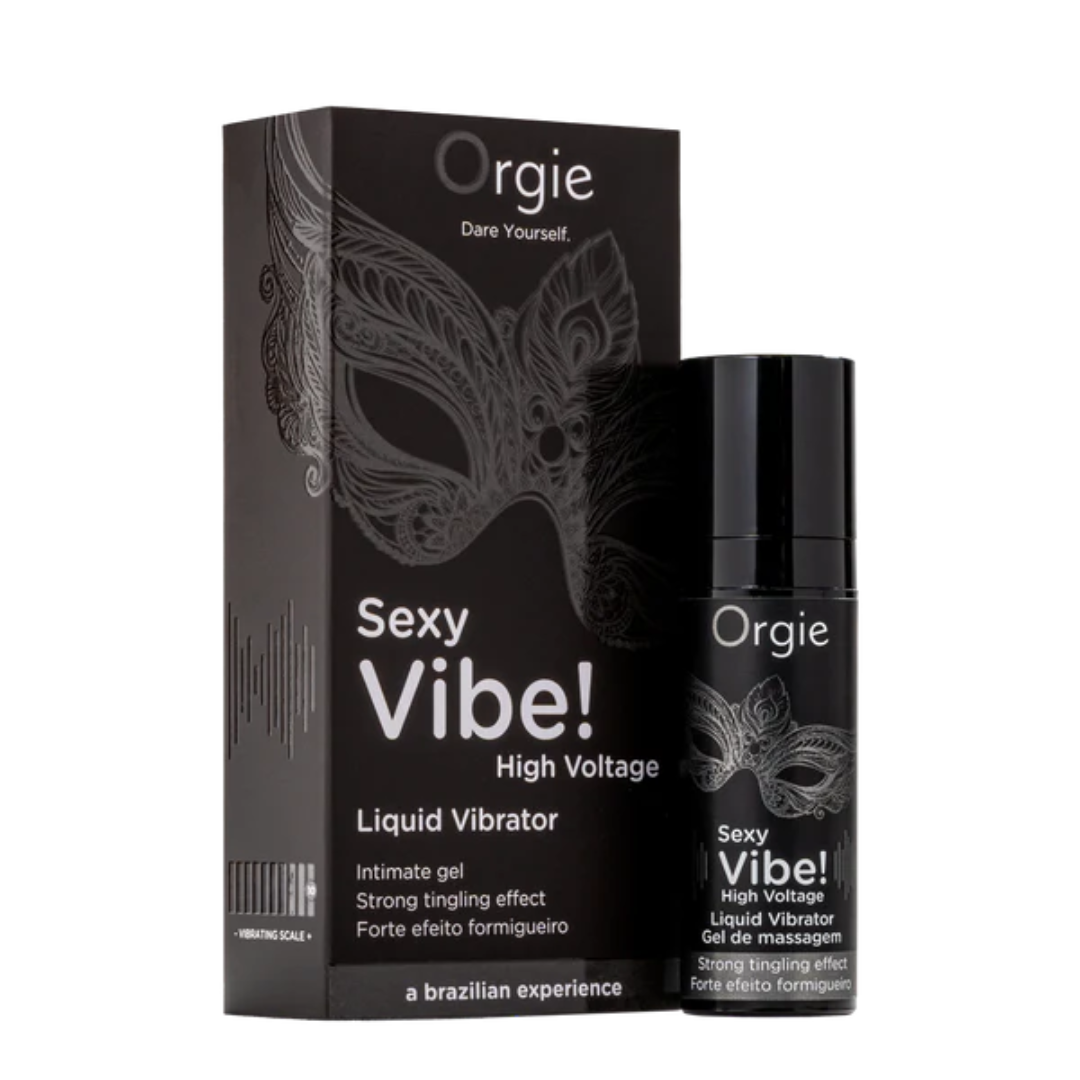 Orgie Sexy Vibe High Voltage (15 ml) – Extra Strong Vibrator Gel > Essentials > Mens Enhancers - Tophatter Daily Deals