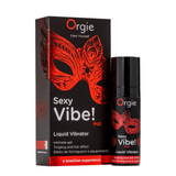 Orgie Sexy Vibe Hot Liquid (15 ml) – Intense Vibrator Gel > Essentials > Mens Enhancers - Tophatter Daily Deals