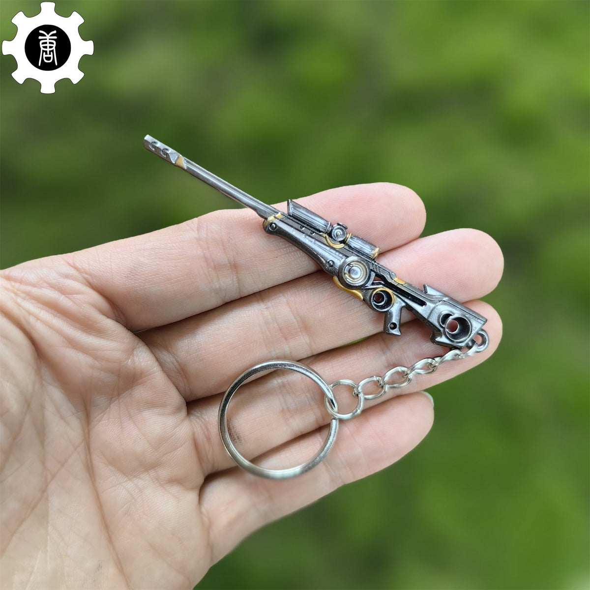 Mini Origin Operator Gun Metal Keychain Keychain - Tophatter Daily Deals