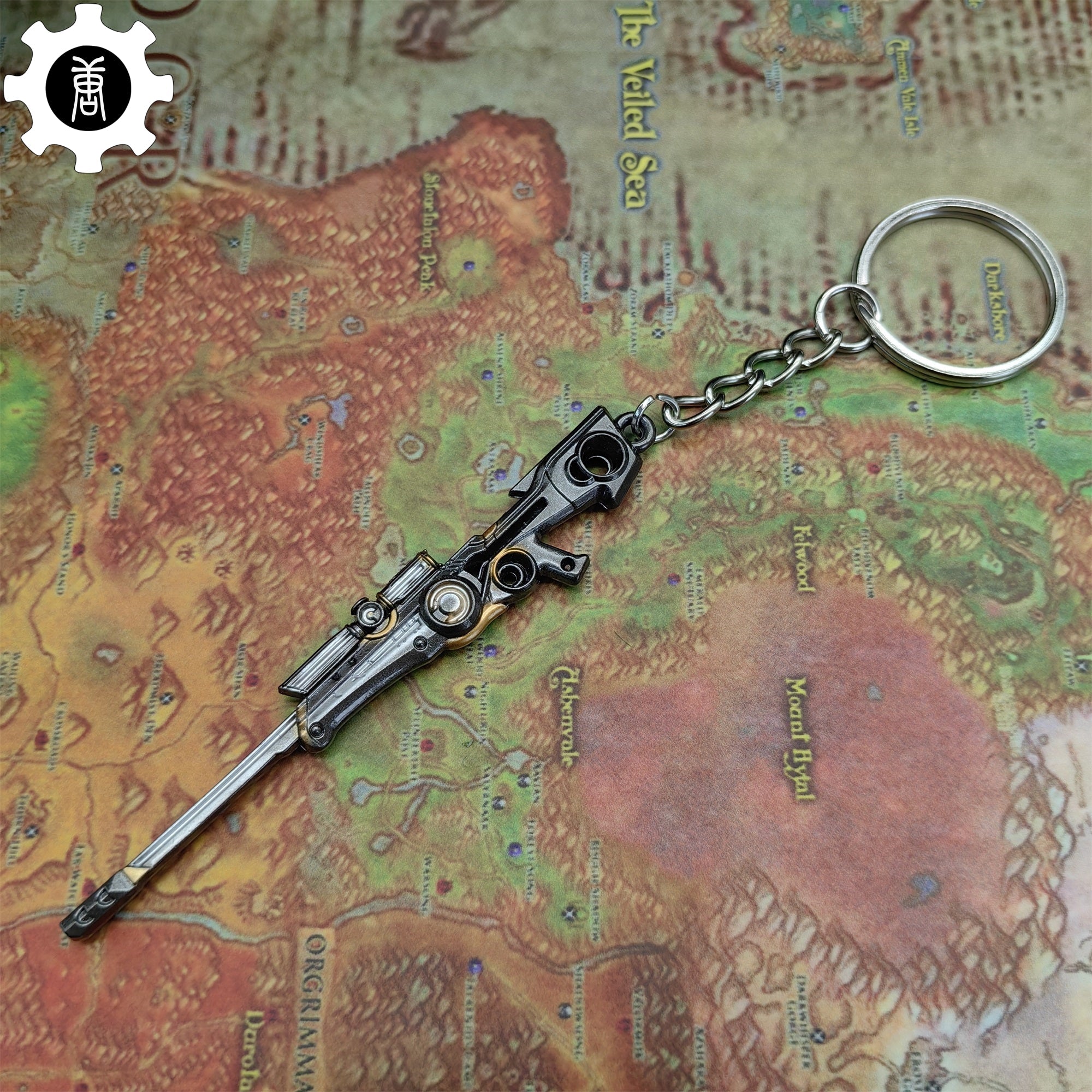 Mini Origin Operator Gun Metal Keychain - Tophatter Daily Deals