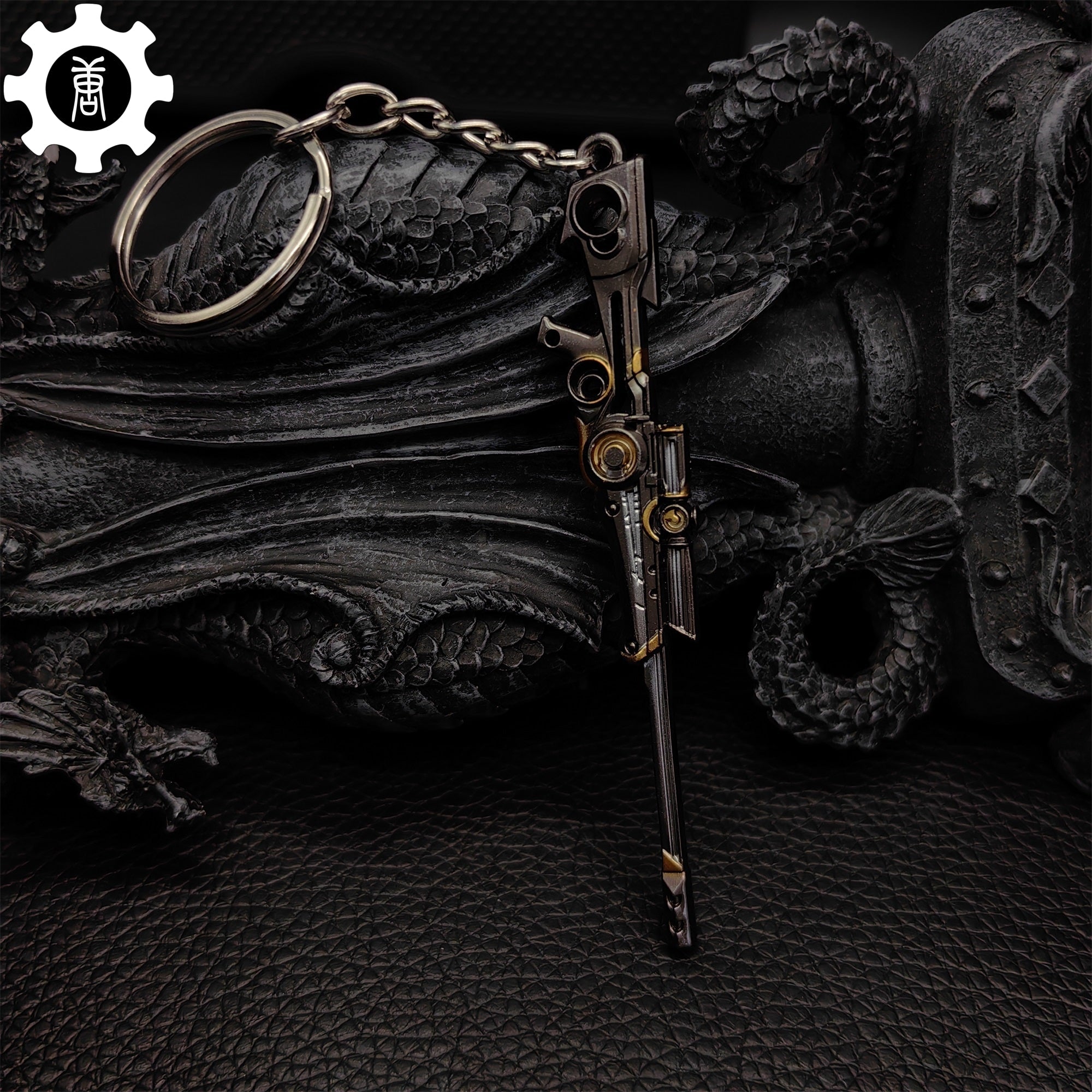 Mini Origin Operator Gun Metal Keychain - Tophatter Daily Deals