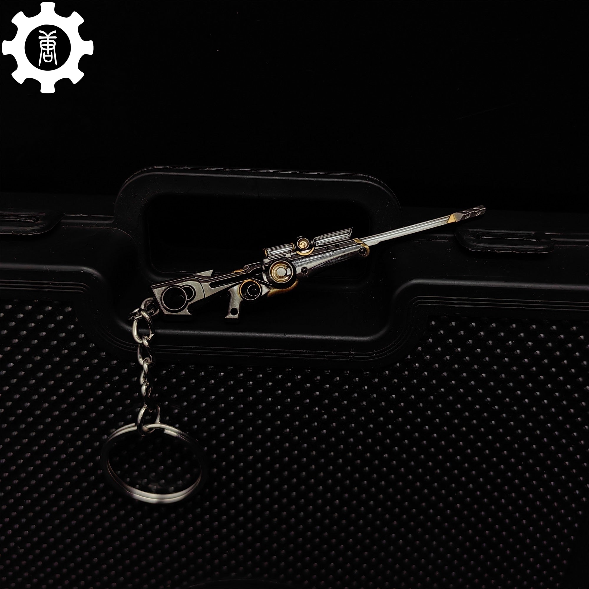 Mini Origin Operator Gun Metal Keychain - Tophatter Daily Deals