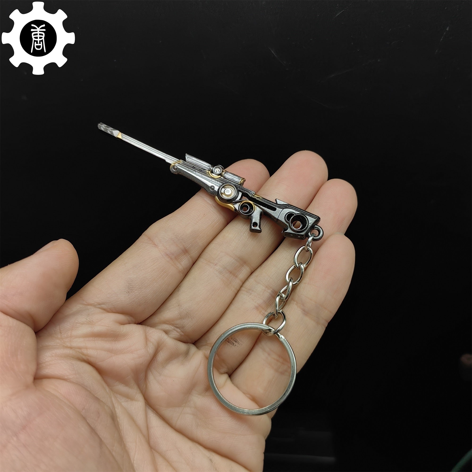 Mini Origin Operator Gun Metal Keychain - Tophatter Daily Deals