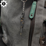 Mini Origin Operator Gun Metal Keychain - Tophatter Daily Deals