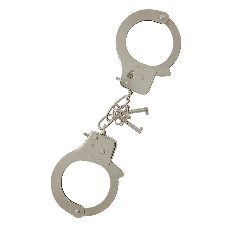 Metal Handcuffs – Sturdy Restraint Accessories with Quick-Release Mechanism > Bondage Gear > Handcuffs - Tophatter Daily Deals