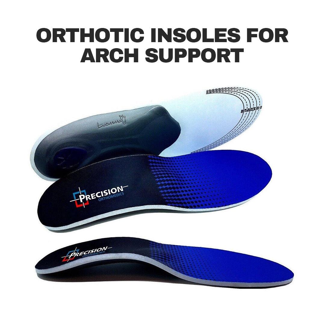 Orthotic Insoles for Flat Feet - Insoles For Arch Support Plantar Fasciitis Flat Feet Gel Heel Back Pain Apparel & Accessories - Tophatter Daily Deals