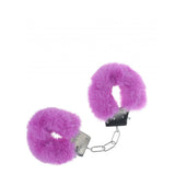 Ouch Classic Fluffy Cuffs Purple Soft Restraints > Bondage Gear > Handcuffs - Tophatter Daily Deals