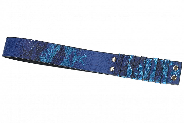 Ouch Florence Collection Paddle Blue Iridescent PU Leather BDSM Paddle > Bondage Gear > Paddles - Tophatter Daily Deals