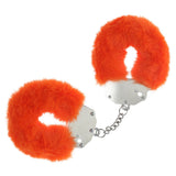Ouch Heavy Duty Fluffy Cuffs Orange Plush Restraints > Bondage Gear > Handcuffs - Tophatter Daily Deals