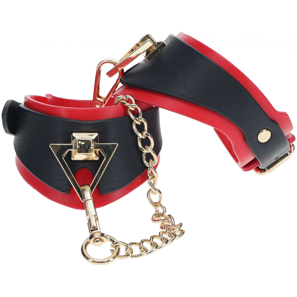 Ouch Milan Collection Handcuffs High Quality Bonded Leather Chic Design > Bondage Gear > Handcuffs - Tophatter Daily Deals