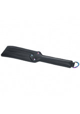 Ouch Venice Collection Paddle Black PU Leather with Iridescent Hardware > Bondage Gear > Paddles - Tophatter Daily Deals