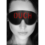 Ouch White Bonded Leather Eye Mask Ouch Eye Restraint > Bondage Gear > Blindfolds - Tophatter Daily Deals