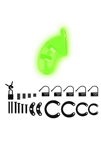 Ouch! Model 20 Glow In The Dark Chastity Cock Cage 3.5" - Tophatter Daily Deals