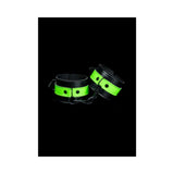 Ouch! Glow in the Dark Bonded Leather Handcuffs - Tophatter Daily Deals