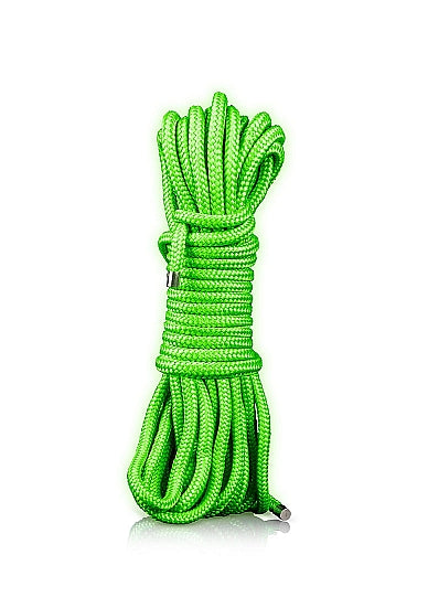 Ouch! Glow in the Dark Rope 10m 33 ft. Neon Green - Tophatter Daily Deals