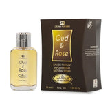 Al-Rehab Oud & Rose Eau De Parfum 50ml Spray - Tophatter Daily Deals