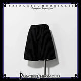 Ouji Outfit Cool Lolita Waist Cincher w. High Low Skirt by Princess Chronicles ~ Rabbit Theater Corset Costume Ouji Lolita Blous - Tophatter Daily Deals