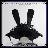 Ouji Outfit Cool Lolita Waist Cincher w. High Low Skirt by Princess Chronicles ~ Rabbit Theater Corset Costume Ouji Lolita Blous - Tophatter Daily Deals