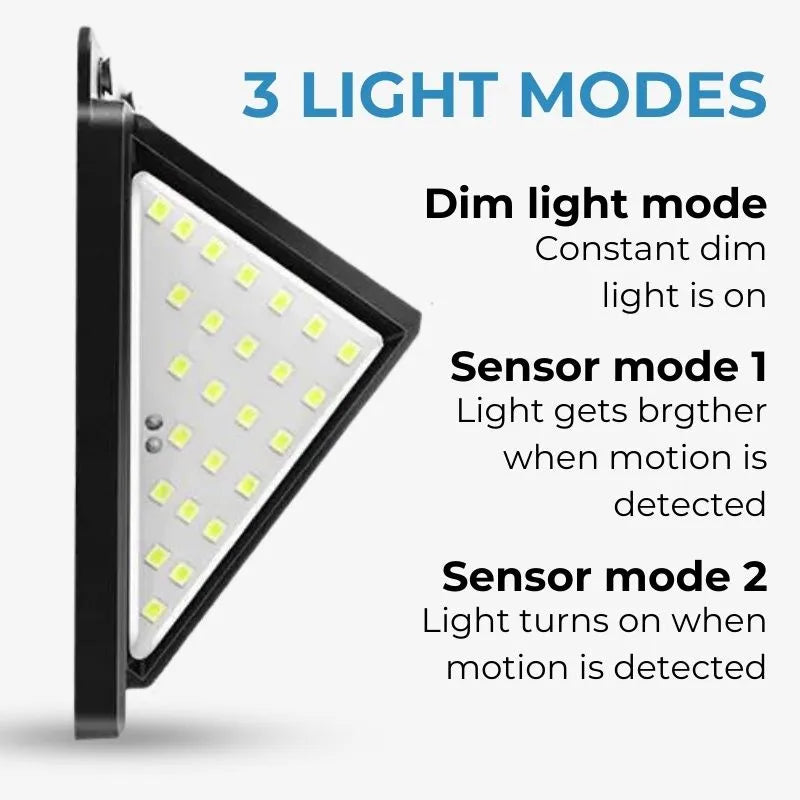 Solar Outdoor Light Wall Mount LED Floodlight Halloween 2025 - Tophatter Daily Deals