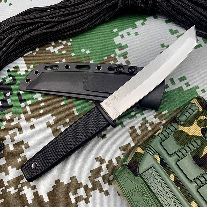 Outdoor Fixed-Blade Camping Tactical Knife - Tophatter Daily Deals
