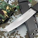 Outdoor Fixed-Blade Camping Tactical Knife - Tophatter Daily Deals