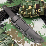 Outdoor Fixed-Blade Camping Tactical Knife - Tophatter Daily Deals