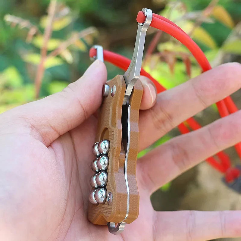 Outdoor Slingshot Folding Knife - Tophatter Daily Deals