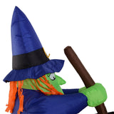 Halloween Inflatables Outdoor - 1.8m Tall Inflatable Halloween Decoration Witches Light Airblown Festive & Franchise - Tophatter Daily Deals