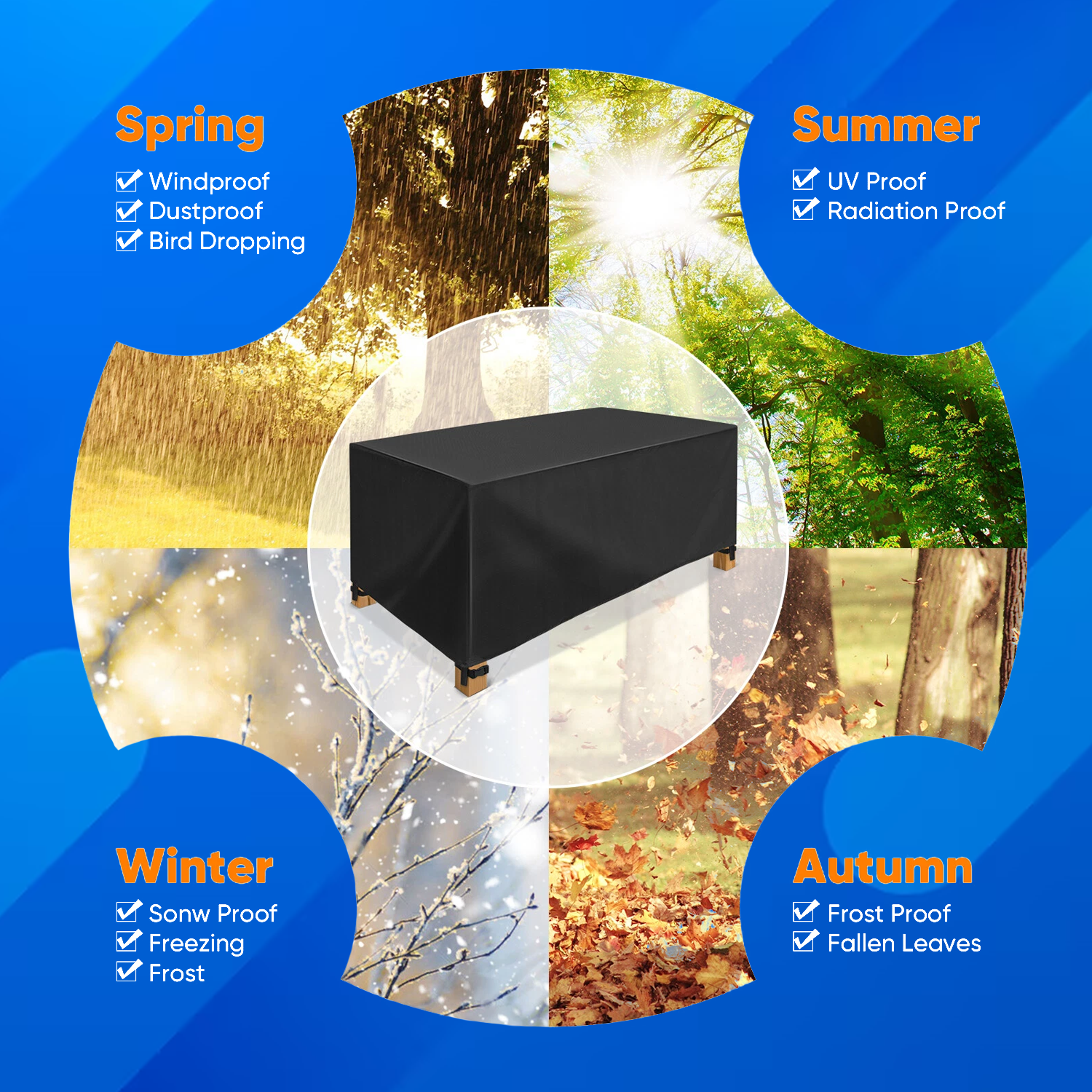 Outdoor Furniture Covers – Waterproof, UV-Resistant Protection for Garden Tables & Chairs Waterproof Patio Covers - Tophatter Daily Deals