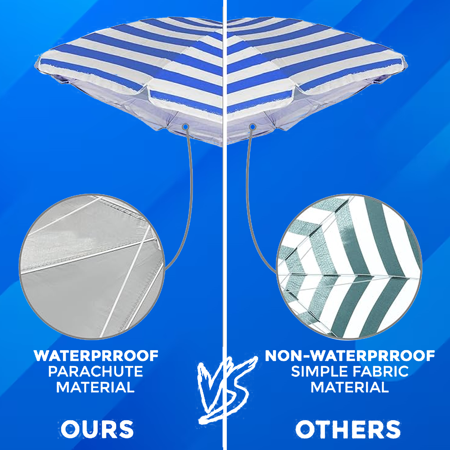 Outdoor Sun Umbrella – UV Protection Patio Parasol with Adjustable Tilt & Crank Handle Outdoor sun umbrella - Tophatter Daily Deals