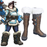 Overwatch OW Dr. Mei Ling Zhou Brown Shoes Cosplay Boots Shoes/Boots - Tophatter Daily Deals