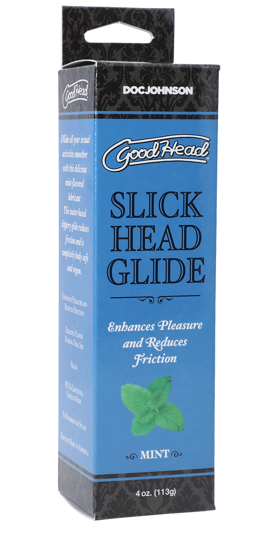 Goodhead Slick Head Glide Mint Flavoured Lubricant 120 ml > Lube > Flavoured - Tophatter Daily Deals