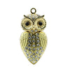 Cute Crystal Owl Necklace USB Flash Drive 2.0 Pendant 16 GB gold/silver 8GB 2.0 Gold USB Flash Drive - Tophatter Daily Deals