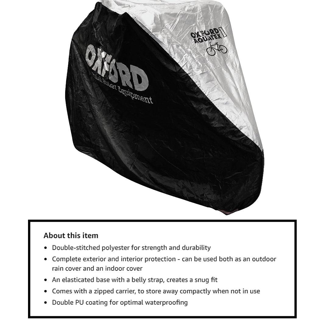 Bicycle Outdoor Cover - Waterproof Bicycle Cover OXFORD Aquatex Rain Bike Single/Double/Triple Mountain & Cycling - Tophatter Daily Deals