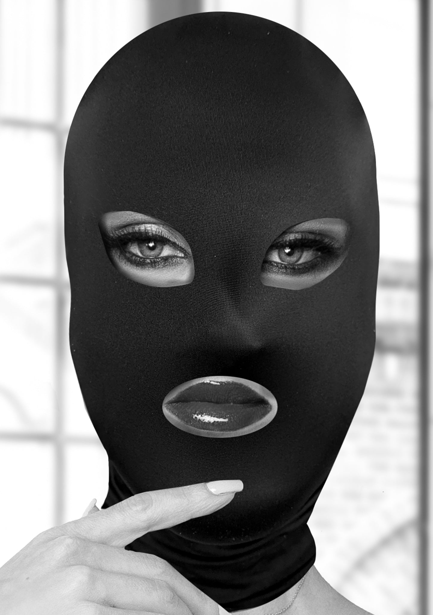 Ouch Subversion Mask with Open Mouth – Comfortable Hood > Bondage Gear > Bondage Hoods - Tophatter Daily Deals